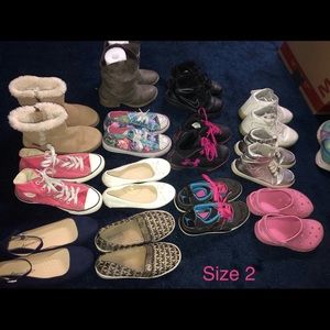 Girls shoe lot